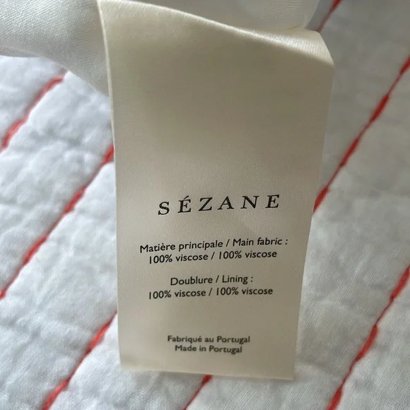 Sézane HERMIONE skirt sz 40 (8) new - Picture 9 of 9